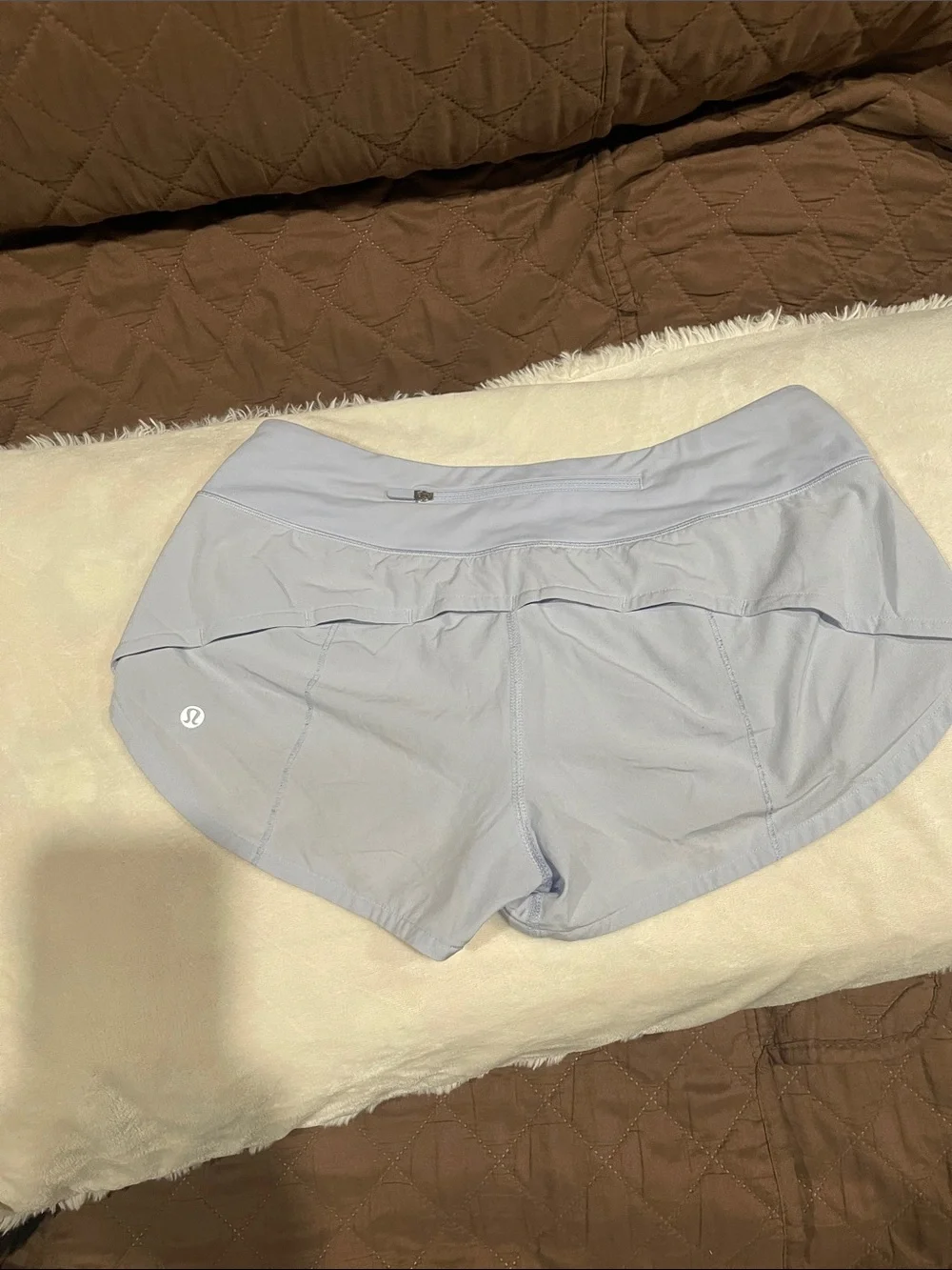 lululemon athletica Light blue Athletic Shorts size 4